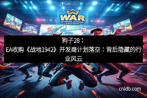 狗子28：EA收购《战地1942》开发商计划落空：背后隐藏的行业风云